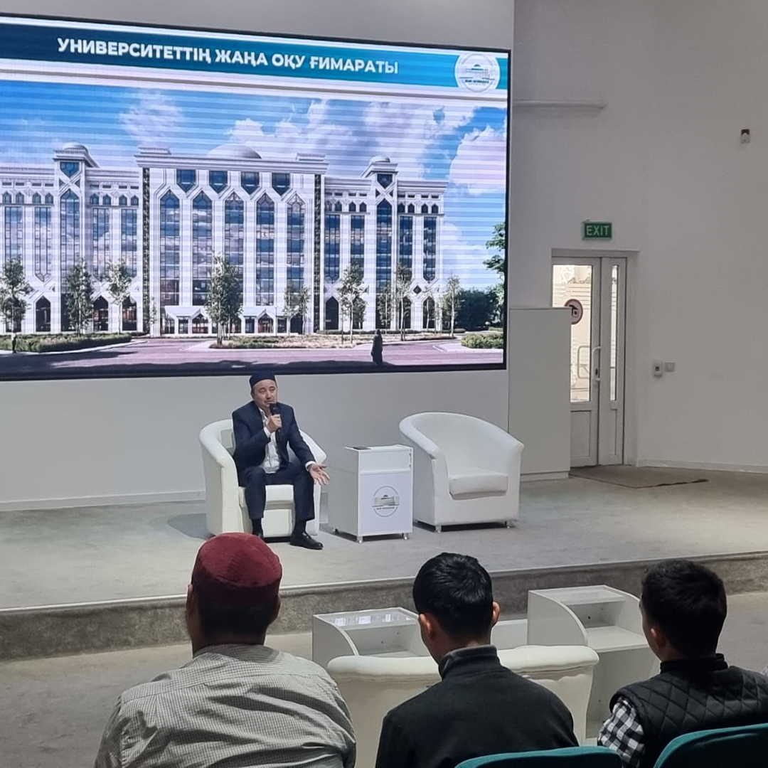 НМУ СТУДЕНТТЕРІ  НАИБ МҮФТИМЕН КЕЗДЕСТІ