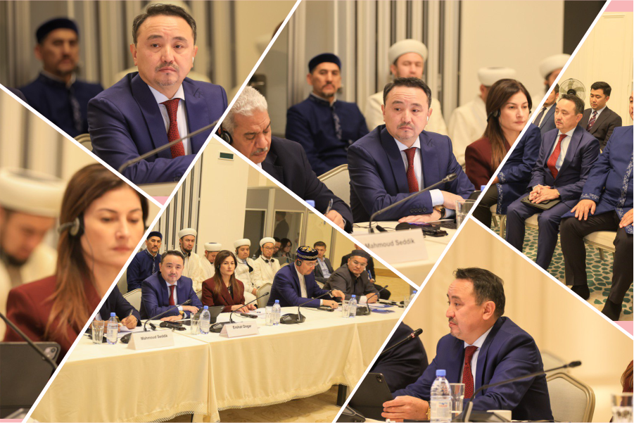 Проректор Ершат Оңғар «ӘЛЕМДІК ЖӘНЕ ДӘСТҮРЛІ ДІНДЕР ЛИДЕРЛЕРІ СЪЕЗІНІҢ ЖАҺАНДЫҚ ҚАУІПСІЗДІКТІ ҚАМТАМАСЫЗ ЕТУДЕГІ РӨЛІ МЕН МАҢЫЗЫ» атты халықаралық дөңгелек үстелге қатысты