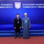 НҰР-МҮБАРАК УНИВЕРСИТЕТІНІҢ РЕКТОРЫ МЕН ПРОРЕКТОРЫ V ХАЛЫҚАРАЛЫҚ ФАРАБИ ФОРУМЫНА ҚАТЫСТЫ