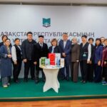 «Нұр-Мүбарак» Египет ислам мәдениеті университеті атынан ҚР Ұлттық кітапханасына тың еңбектер табысталды